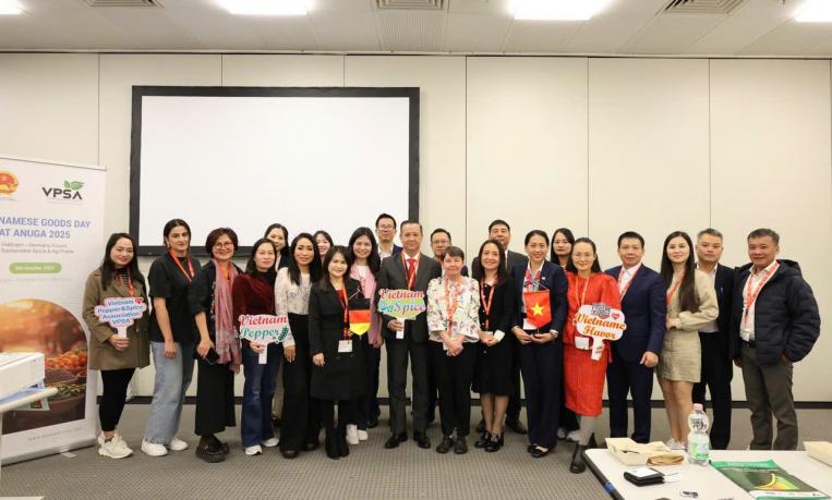 Quảng bá sản phẩm Việt Nam tại Hội chợ Anuga 2025